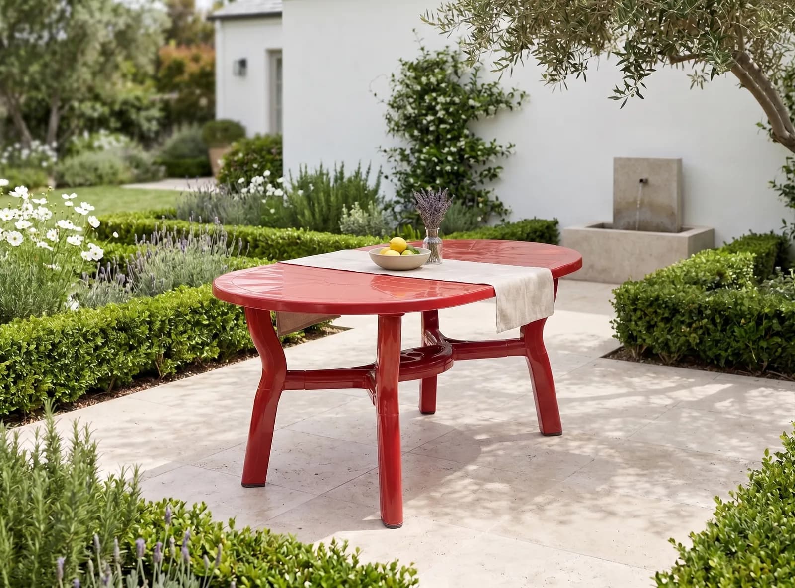 ESHRAQ OVAL TABLE WITH CONNECTORS