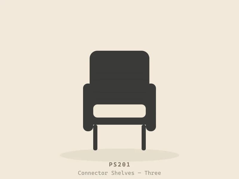 Connector Shelves — Three