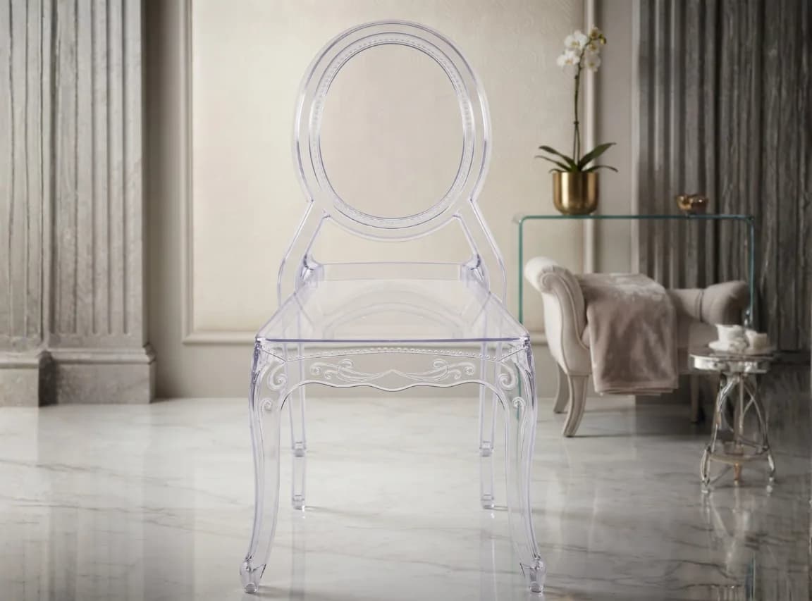Crystal Armless — White(Crystal )